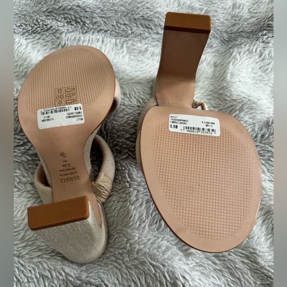 Schutz Mully Fabric Sandal - Picture 5 of 5